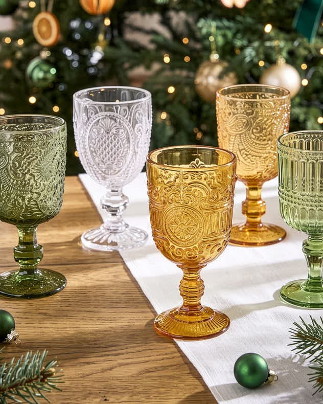 Winter Citrus Mix & Match Glassware Collection